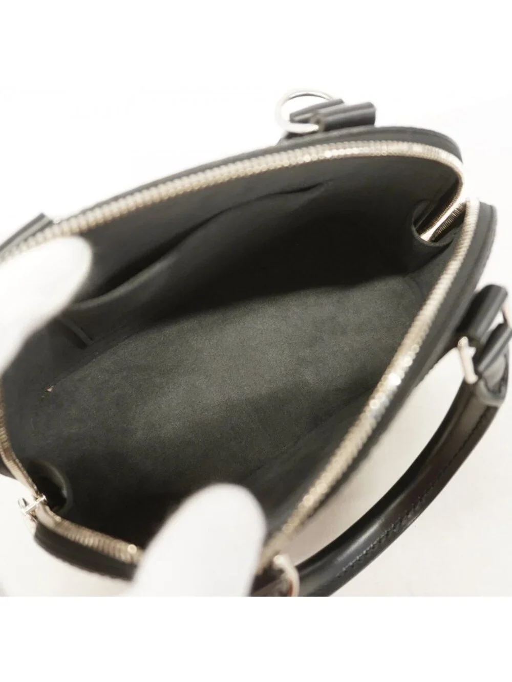 Louis Vuitton Handbag Epi Alma BB Noir 2-Way